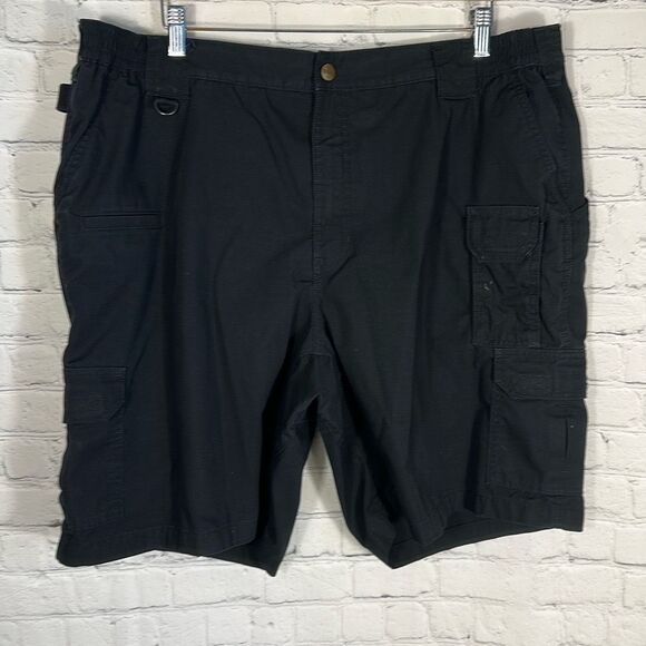 511 Tactical TACLITE PRO 9.5" Ripstop Cargo Shorts size 44 Black 73287 - Picture 1 of 11